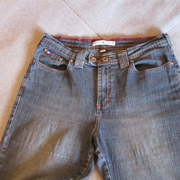 TOMMY HILFIGER VINTAGE JEANS NY FLAIR STYLE BOTTOM PANTS 1990’S - Picture 4 of 4